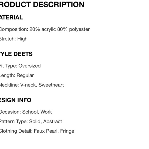 Thick  Knitwear: Faux Pearl Buttons Lightweight Cardigan - Picture 5 of 5